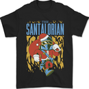 Santalorian Funny Christmas Parody Xmas Mens T-Shirt 100% Cotton Black