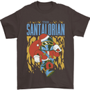 Santalorian Funny Christmas Parody Xmas Mens T-Shirt 100% Cotton Dark Chocolate
