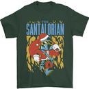 Santalorian Funny Christmas Parody Xmas Mens T-Shirt 100% Cotton Forest Green