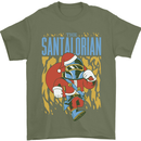Santalorian Funny Christmas Parody Xmas Mens T-Shirt 100% Cotton Military Green