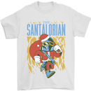 Santalorian Funny Christmas Parody Xmas Mens T-Shirt 100% Cotton White
