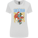 Santalorian Funny Christmas Parody Xmas Womens Wider Cut T-Shirt White