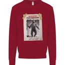 Santaquatch Christmas Bigfoot Xmas Sasquatch Kids Sweatshirt Jumper Red