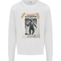 Santaquatch Christmas Bigfoot Xmas Sasquatch Kids Sweatshirt Jumper White