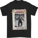 Santaquatch Christmas Bigfoot Xmas Sasquatch Mens T-Shirt 100% Cotton Black