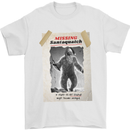 Santaquatch Christmas Bigfoot Xmas Sasquatch Mens T-Shirt 100% Cotton White