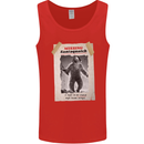Santaquatch Christmas Bigfoot Xmas Sasquatch Mens Vest Tank Top Red