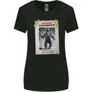 Santaquatch Christmas Bigfoot Xmas Sasquatch Womens Wider Cut T-Shirt Black