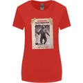 Santaquatch Christmas Bigfoot Xmas Sasquatch Womens Wider Cut T-Shirt Red