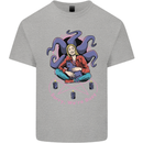 Satanic Cat Mum Black Magic Witch Halloween Mens Cotton T-Shirt Tee Top Sports Grey