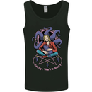 Satanic Cat Mum Black Magic Witch Halloween Mens Vest Tank Top Black
