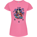 Satanic Cat Mum Black Magic Witch Halloween Womens Petite Cut T-Shirt Azalea