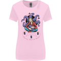 Satanic Cat Mum Black Magic Witch Halloween Womens Wider Cut T-Shirt Light Pink