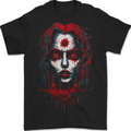 Satanic Witch Zombie Mens T-Shirt 100% Cotton BLACK