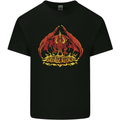 Savage Attack Fantasy Dragon Mens Cotton T-Shirt Tee Top Black