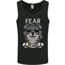 Schnauzer Dog Fear the Beard Mens Vest Tank Top Black