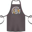 Schnauzer Mum Funny Dog Cotton Apron 100% Organic Dark Grey
