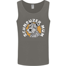 Schnauzer Mum Funny Dog Mens Vest Tank Top Charcoal