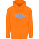 Schrodingers Cat Dead Alive Childrens Kids Hoodie Orange