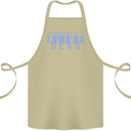 Schrodingers Cat Dead Alive Cotton Apron 100% Organic Khaki