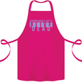 Schrodingers Cat Dead Alive Cotton Apron 100% Organic Pink