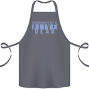 Schrodingers Cat Dead Alive Cotton Apron 100% Organic Steel