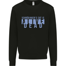 Schrodingers Cat Dead Alive Kids Sweatshirt Jumper Black