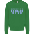 Schrodingers Cat Dead Alive Kids Sweatshirt Jumper Irish Green