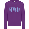 Schrodingers Cat Dead Alive Kids Sweatshirt Jumper Purple