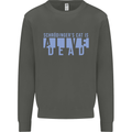 Schrodingers Cat Dead Alive Kids Sweatshirt Jumper Storm Grey