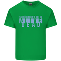 Schrodingers Cat Dead Alive Kids T-Shirt Childrens Irish Green
