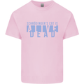 Schrodingers Cat Dead Alive Kids T-Shirt Childrens Light Pink