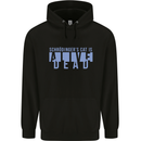 Schrodingers Cat Dead Alive Mens 80% Cotton Hoodie Black