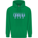 Schrodingers Cat Dead Alive Mens 80% Cotton Hoodie Irish Green