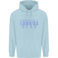 Schrodingers Cat Dead Alive Mens 80% Cotton Hoodie Light Blue