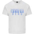 Schrodingers Cat Dead Alive Mens Cotton T-Shirt Tee Top White