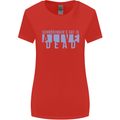 Schrodingers Cat Dead Alive Womens Wider Cut T-Shirt Red