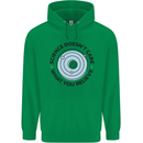 Science Doesnt Care Atheism Atheist Funny Childrens Kids Hoodie Irish Green