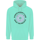 Science Doesnt Care Atheism Atheist Funny Childrens Kids Hoodie Peppermint