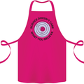 Science Doesnt Care Atheism Atheist Funny Cotton Apron 100% Organic Pink