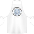 Science Doesnt Care Atheism Atheist Funny Cotton Apron 100% Organic White