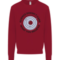 Science Doesnt Care Atheism Atheist Funny Kids Sweatshirt Jumper Red