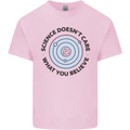 Science Doesnt Care Atheism Atheist Funny Kids T-Shirt Childrens Light Pink