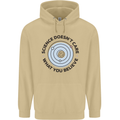 Science Doesnt Care Atheism Atheist Funny Mens 80% Cotton Hoodie Sand