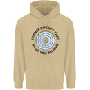 Science Doesnt Care Atheism Atheist Funny Mens 80% Cotton Hoodie Sand