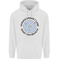 Science Doesnt Care Atheism Atheist Funny Mens 80% Cotton Hoodie White