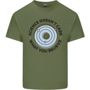 Science Doesnt Care Atheism Atheist Funny Mens Cotton T-Shirt Tee Top Military Green