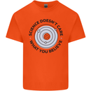 Science Doesnt Care Atheism Atheist Funny Mens Cotton T-Shirt Tee Top Orange
