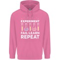 Science Experiment Fail Repeat Chemistry Geek Childrens Kids Hoodie Azalea