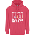 Science Experiment Fail Repeat Chemistry Geek Childrens Kids Hoodie Heliconia